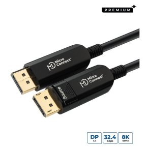 MicroConnect DisplayPort kabel - DisplayPort 1.48K@60Hz - Optic Fibre30m 