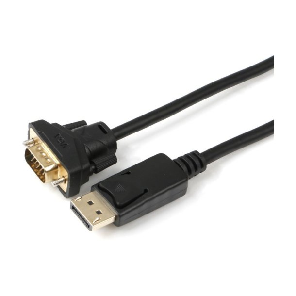 MicroConnect DisplayPort Adapter - Displayport til VGA kabel 3m - Displayport version 1.2, sort