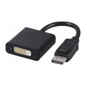 MicroConnect DisplayPort Adapter - DP 1.2 - DVI-D M-F, - DisplayPort - DVI-D 24+1 