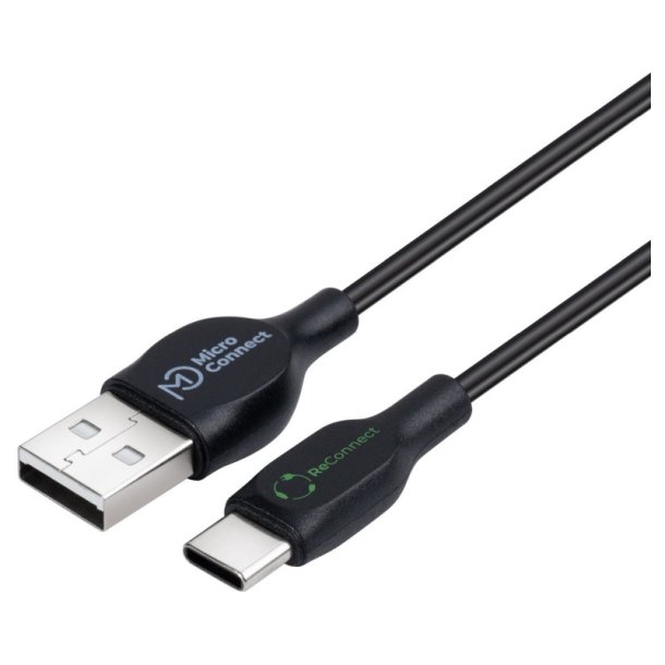 MicroConnect USB kabel - ReConnect (GRS) USB-C 3.2 Gen - 1 to USB-A 2.0 cable - 1m 