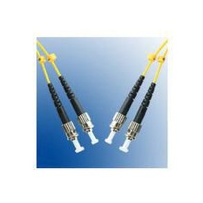 MicroConnect Fiber Patch kabel - ST/UPC-ST/UPC 1m OS2 SM Duplex LSZH OD: 2mm - 0.3db gul