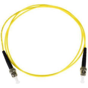 MicroConnect Fiber Patch kabel - ST/UPC-ST/UPC 5m OS2 SM Duplex LSZH OD: 2mm - 0.3db gul