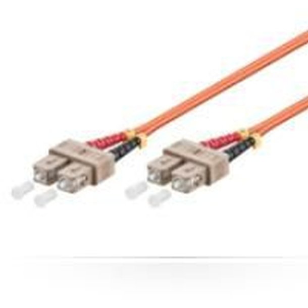 MicroConnect Fiber Patch kabel - SC/UPC-SC/UPC 300m OM1 Multimode Duplex LSZH Orange