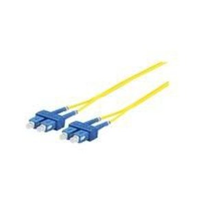 MicroConnect Fiber Patch kabel - SC/UPC-SC/UPC 6m OS2 SM Duplex LSZH OD: 2mm - 0.3db gul