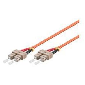 MicroConnect Fiber Patch kabel - SC/UPC-SC/UPC 100m OM2 Multimode Duplex LSZH
