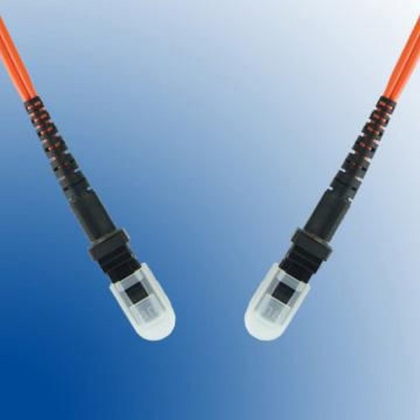 MicroConnect Fiber Patch kabel - MTRJ/UPC-MTRJ/UPC 0.5m OM2 MM Duplex OM2 OD: 2mm - 0.3dB Orange