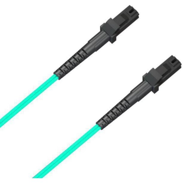 MicroConnect Fiber Patch kabel - MTRJ/UPC-MTRJ/UPC 7m OM3 MM Duplex OM3 - OD: 2mm - 0.3dB Aqua