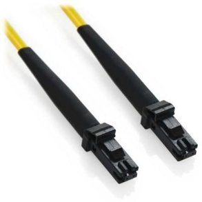 MicroConnect Fiber Patch kabel - MTRJ/UPC-MTRJ/UPC 20m OS2 SM Duplex OS2 OD: 2mm - 0.3db gul