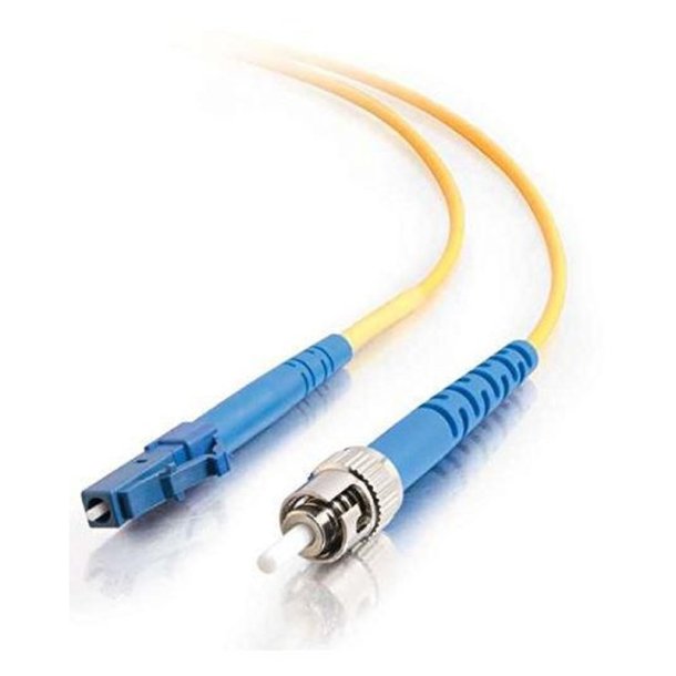 MicroConnect Fiber Patch kabel - LC/UPC-ST/UPC 3m OS2 Simplex SM Simplex LSZH OD: 2mm - 0.3db gul