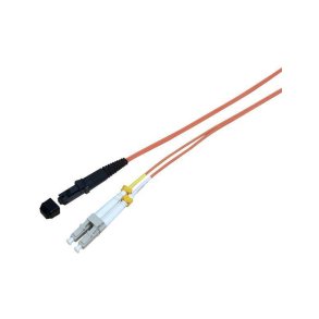 MicroConnect Fiber Patch kabel - LC/UPC-MTRJ/UPC 0.5m OM1 MM Duplex OM1 OD: 2mm - 0.3dB Orange