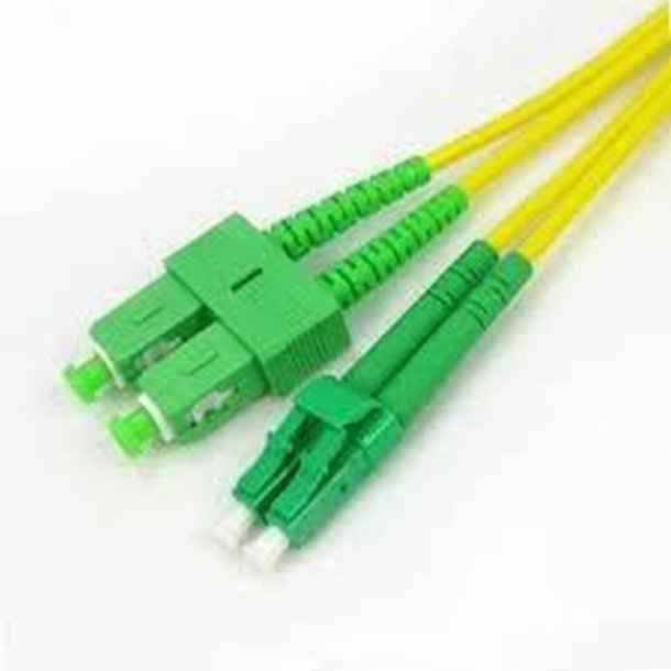MicroConnect Fiber Patch Cable - LC/APC-SC/APC 5m OS2 