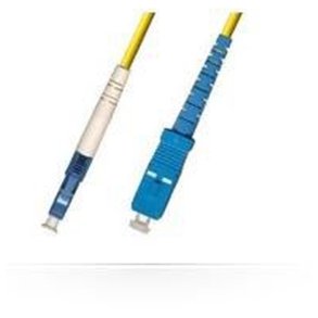 MicroConnect Fiber Patch kabel - LC/UPC-SC/UPC 5m OS2 Singlemode Simplex OS1/OS2 gul