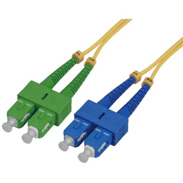 MicroConnect Fiber Patch Cable - SC/APC-SC/UPC 7m OS2 