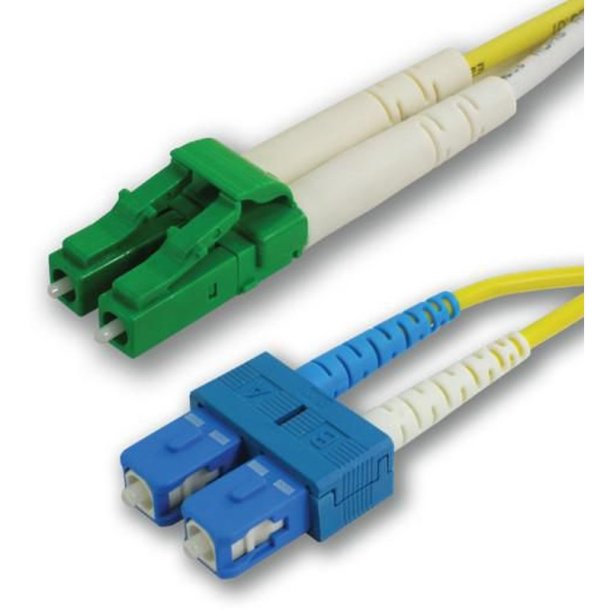 MicroConnect Fiber Patch kabel - SC/UPC-LC/APC 1m OS2 Singlemode Duplex LSZH gul