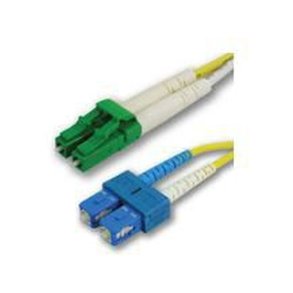 MicroConnect Fiber Patch kabel - SC/UPC-LC/APC 5m OS2 Singlemode Duplex LSZH gul
