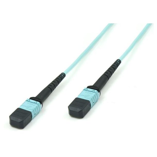 MicroConnect Fiber Patch Cable - MPO - MPO - F-F 1m OM3 Multimode LSZH