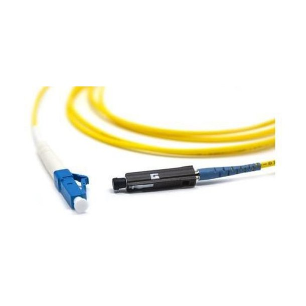 MicroConnect Optical Fibre kabel - LC-MU - Simplex - (gul) - 2m 