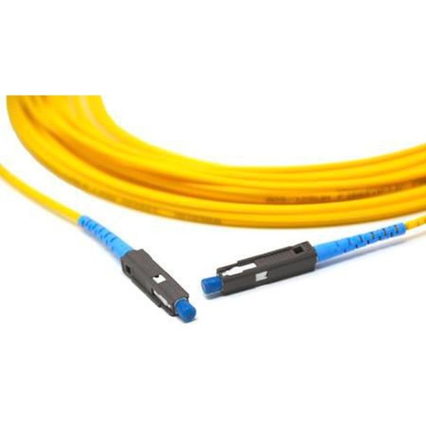 MicroConnect Optical Fibre kabel - MU-MU - Simplex - (gul) - 5m 