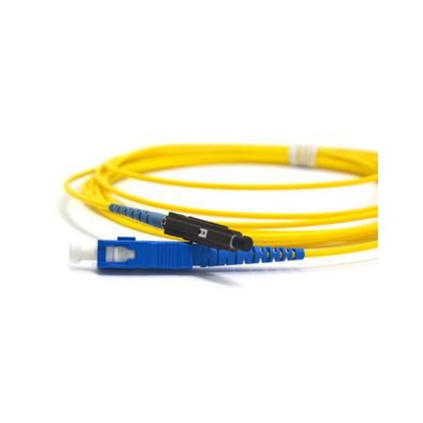 MicroConnect Optical Fibre kabel - MU-SC - Simplex - (gul) - 2m 