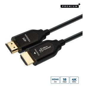 MicroConnect Premium High Speed Active Optic HDMI 2.0 Cable 100m 