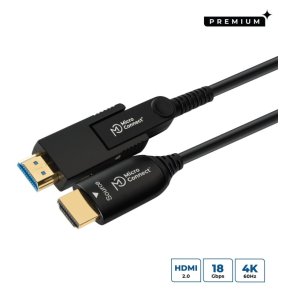 MicroConnect Premium High Speed Active Optic HDMI 2.0 A-D Cable 50m 
