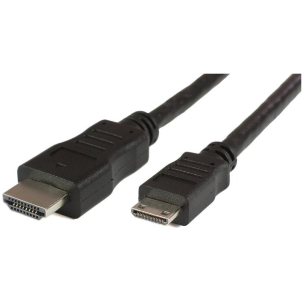 MicroConnect HDMI High Speed mini cable, 2m HDMI2.0 CAT2 compatible