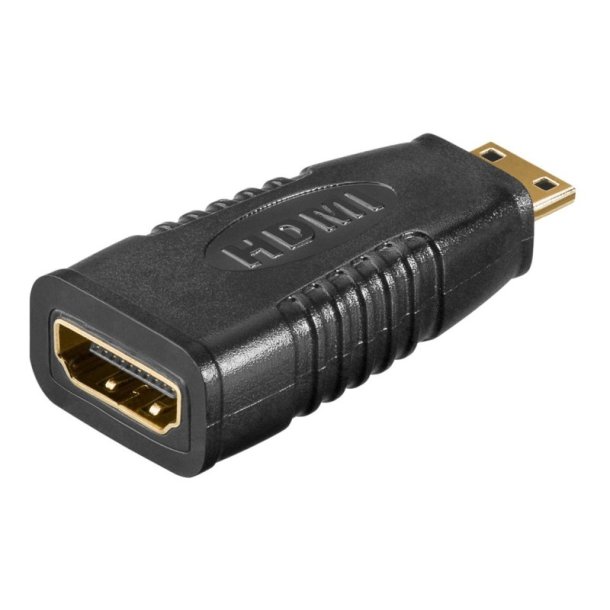 MicroConnect kabel adapter - Mini HDMI M - HDMI F - Mini HDMI han - HDMI hun