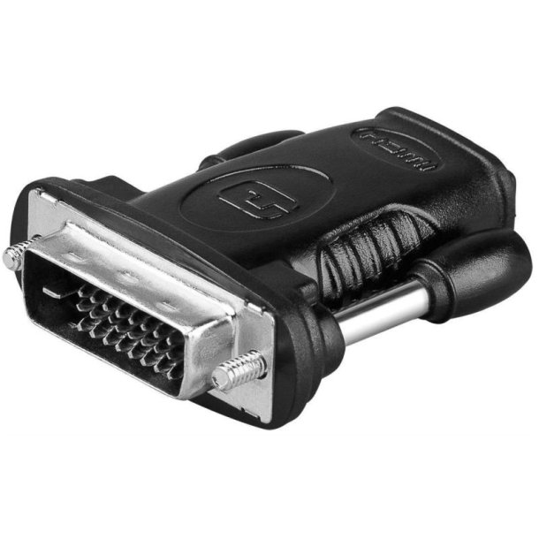 MicroConnect kabel adapter - HDMI - DVI-D F/M - HDMI 19 - DVI 24+1 F-M 