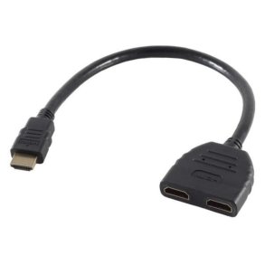 MicroConnect HDMI 19M - 2X HDMI 19F Male to 2X Female.