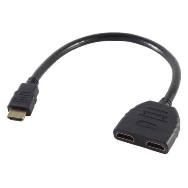 MicroConnect HDMI 19M - 2X HDMI 19F Male to 2X Female.