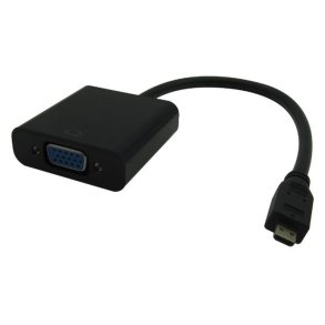 MicroConnect HDMI Adapter HDMI Micro - VGA adapter M-F HDMI Micro D type - VGA 25cm