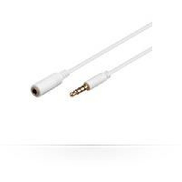 MicroConnect Headphone &amp; Audio kabel - 5m - 3.5mm 