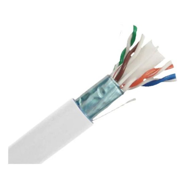 MicroConnect - Cat6 FTP Solid 23AWG 0.55MM - CCA PVC,305m 
