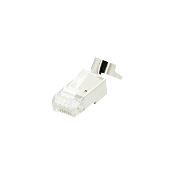 MicroConnect Modul�rt stik CAT6A/CAT7-stik - 8P8C FTP-afsk�rmet - 10 stk. i en pose