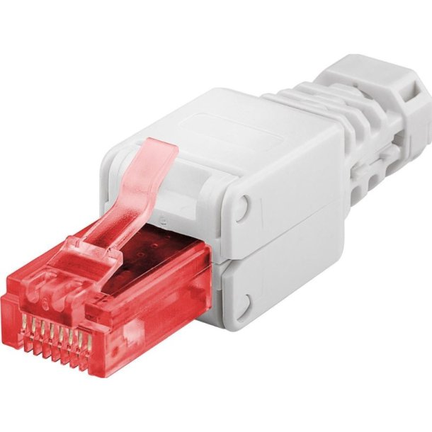 MicroConnect V�rkt�jsfrit RJ45 CAT 6-stik - CAT 6 UTP (uafsk�rmet)