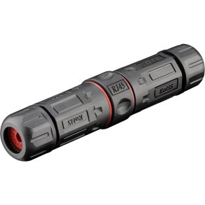 MicroConnect Udend�rs modul�r CAT6 - Stik IP68 2 x afsk�rmet 