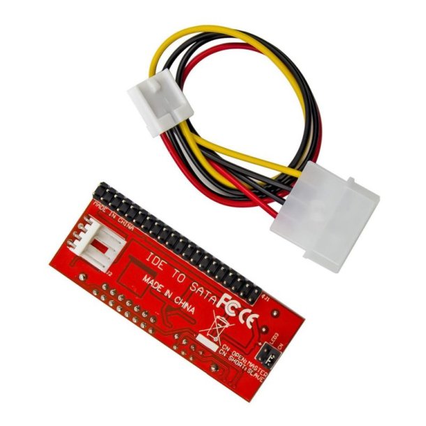 MicroConnect Interfacekort - Konverter 40 pins IDE til SATA - SATA HD mod ATA-controller