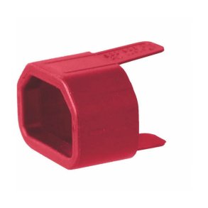 MicroConnect Slip-on-muffe til C14 r�d