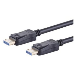 MicroConnect DisplayPort kabel - 8K DisplayPort 2.0 Cable 0.5m - sort MicroConnect 8K 