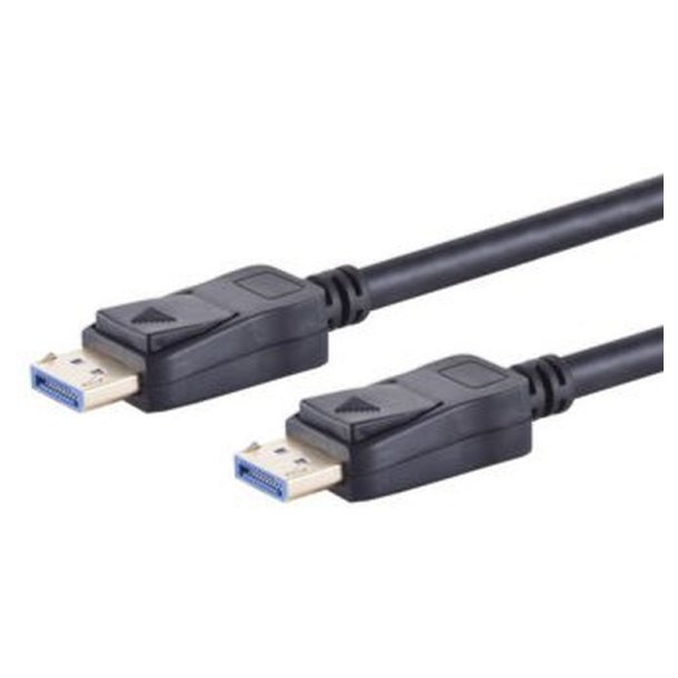 MicroConnect DisplayPort kabel - 8K DisplayPort 2.0 Cable 0.5m - sort MicroConnect 8K 