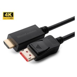 MicroConnect DisplayPort kabel - 4K Displayport 1.4 to HDMI - 2.0 Cable Supports 4K*2K@60Hz 
