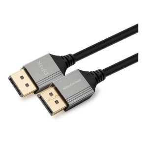 MicroConnect DisplayPort kabel - Displayport 1.2 Ultra Slim 3m - sort 