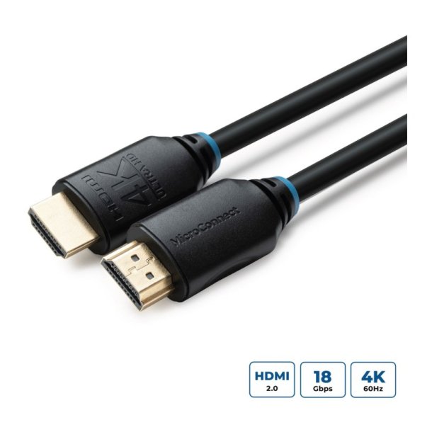 MicroConnect HDMI Cable 4K, 1.5m Supports 2.0 4K@60Hz, 4K@60Hz 
