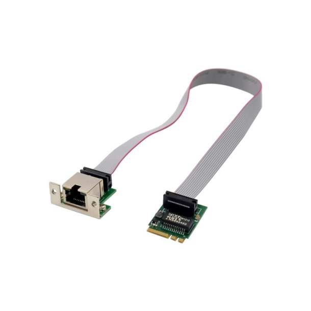 MicroConnect Netv�rks kort - PCIe M.2 A+E - 8111G Single-1G RJ45 