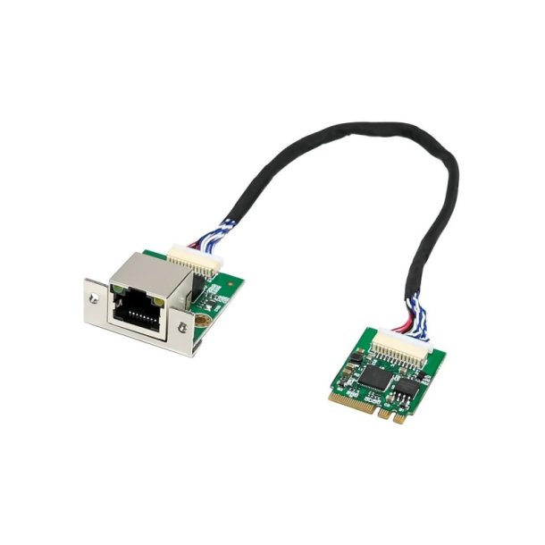 MicroConnect Netv�rks kort - PCIe M.2 A+E - I225 Single-2.5G RJ45 
