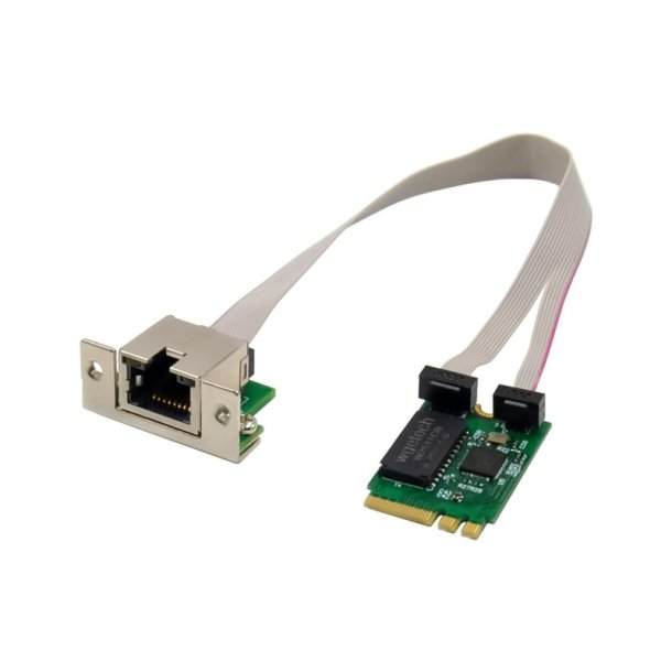 MicroConnect Netv�rks kort - PCIe M.2 A+E - RTL8125B Single- 2.5G RJ45 