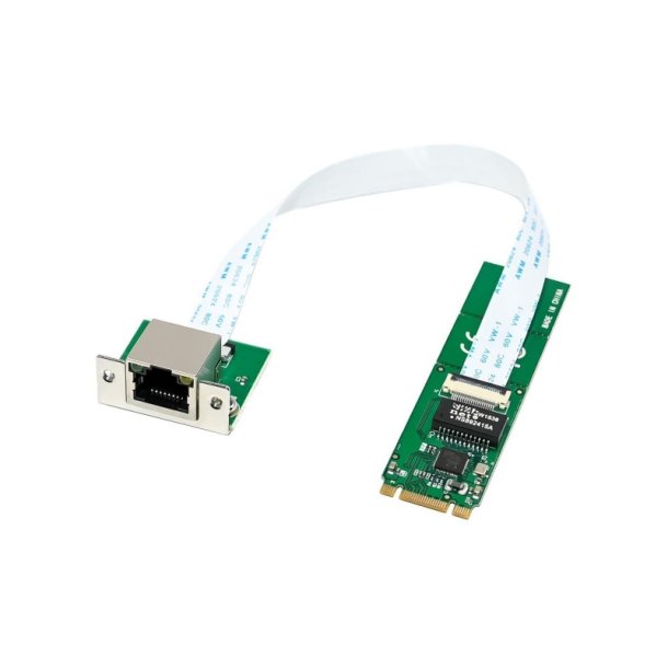 MicroConnect Netv�rks kort - PCIe M.2 B+M - 8111F Single-1G RJ45 