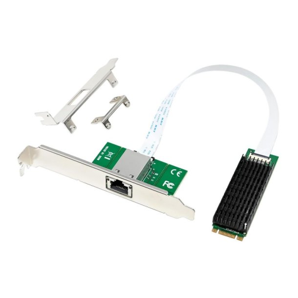 MicroConnect Netv�rks kort - PCIe M.2 B+M - AQC107 Single-10G 
