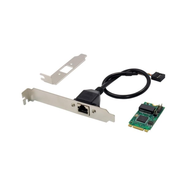 MicroConnect Netv�rks kort - PCIe M.2 B+M - I210-T1 Single-1G RJ45 