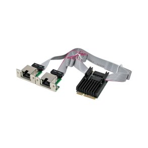 MicroConnect Netv�rks kort - MiniPCIE 8111H - Dual- 1G RJ45 